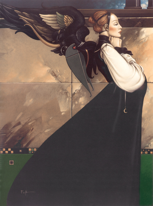 michael_parkes_gift_of_wonder_、Michael Parkes、Illustrations、fantasy、童话、realism、浪漫与忧伤