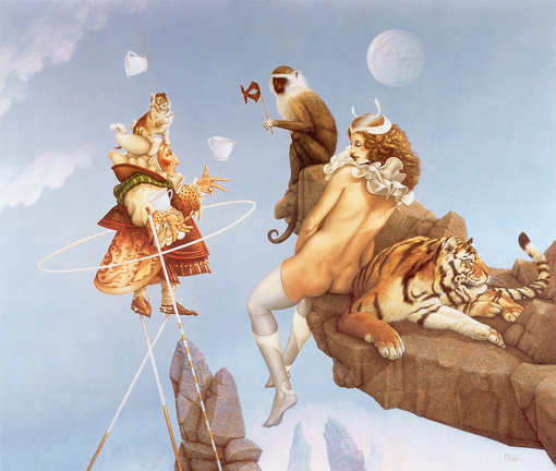 michael_parkes_maya、Michael Parkes、Illustrations、fantasy、童话、realism、浪漫与忧伤