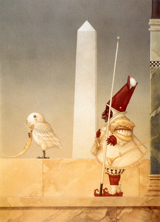 michael_parkes_the_end、Michael Parkes、Illustrations、fantasy、童话、realism、浪漫与忧伤