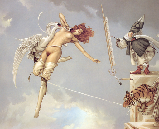 michael_parkes_last_light、Michael Parkes、Illustrations、fantasy、童话、realism、浪漫与忧伤