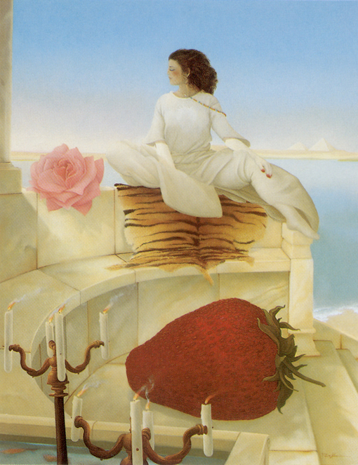 michael_parkes_strawberry_season、Michael Parkes、Illustrations、fantasy、童话、realism、浪漫与忧伤、热门