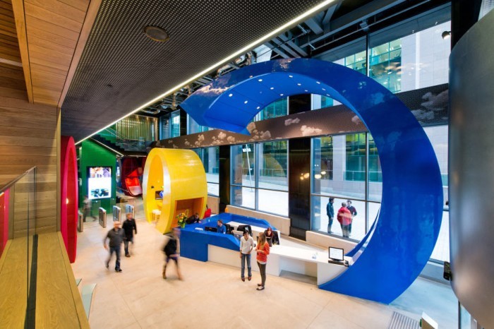 办公空间欣赏：Google都柏林新办公室（一）