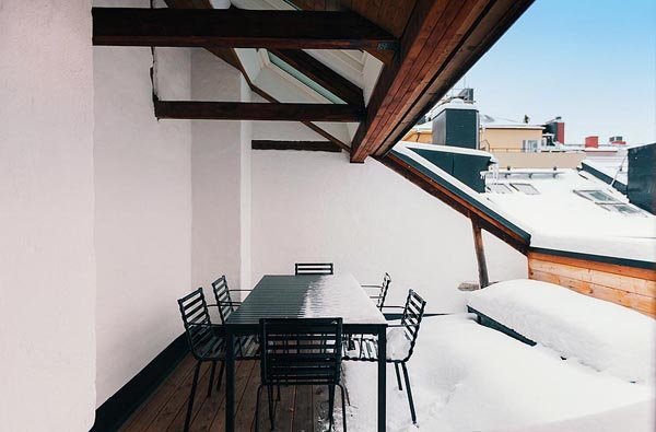 瑞典340平米北欧风情温馨复式顶楼公寓