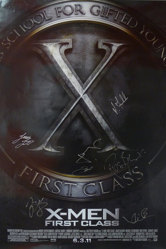 x-men: first class –《x战警:第一战》电影海报