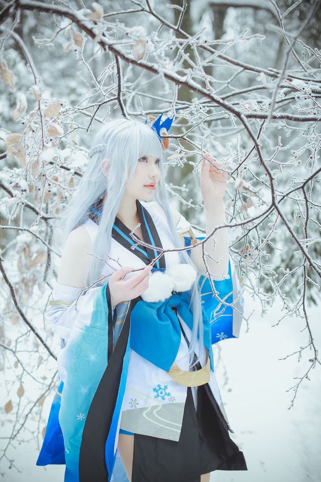 cosplay美女福利 阴阳师 雪女·传记
