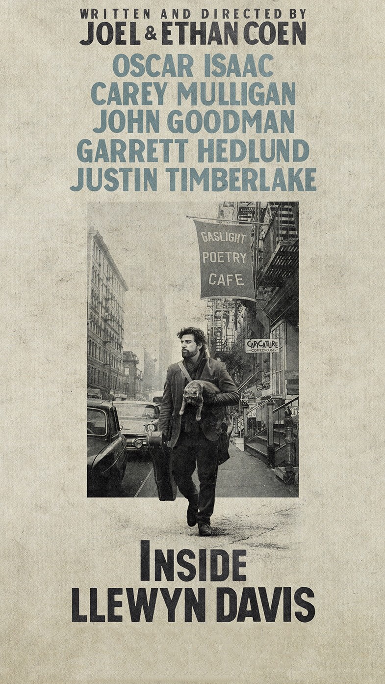 inside llewyn davis – 《醉乡民谣》电影海报