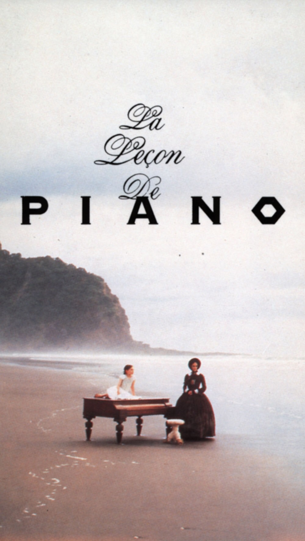 the piano《钢琴课》电影海报