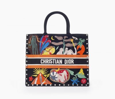 Dior Book Tote 系列 | 绒面小牛皮托特包