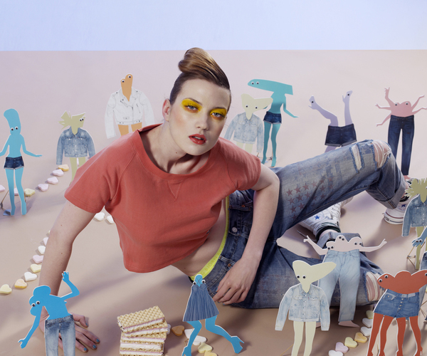 Elle , stylebible- levi's advertorial