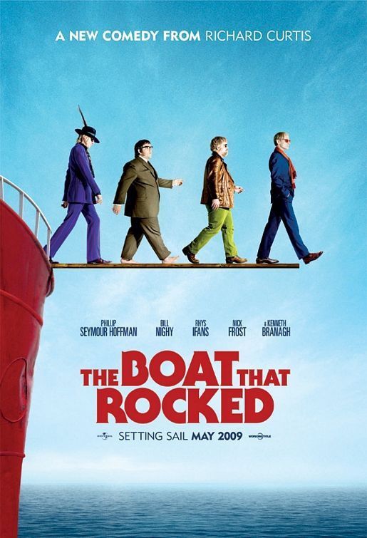 09喜剧电影《The Boat That Rocked》海报