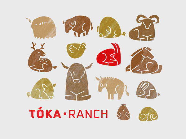 .Tóka Ranch牧场品牌形象设计