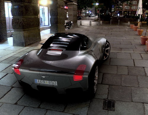 .瑞典汽车设计公司Paulin 发布VR概念车(组图)
