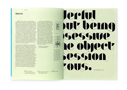 Slanted Magazine #9 - Stencil. Type.