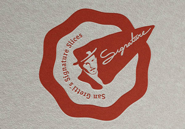 San Gretti´s Signature Slices比萨品牌形象设计