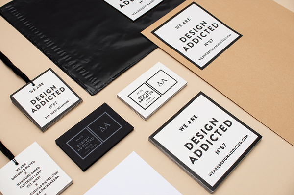 WE ARE DESIGNADDICTED . LABEL BRANDING