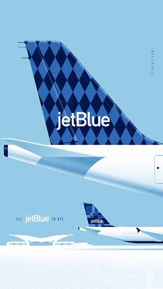 JetBlue Airways - 美国捷蓝航空公司广告