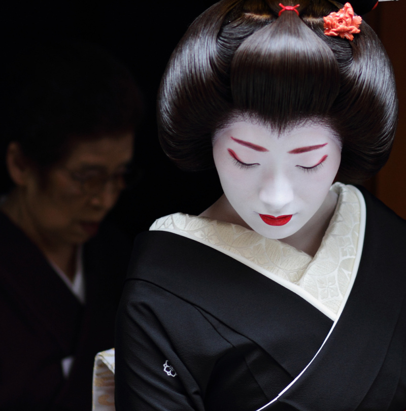 The geiko (geisha) Kofuku / 芸妓 小ふくさん / Kyoto