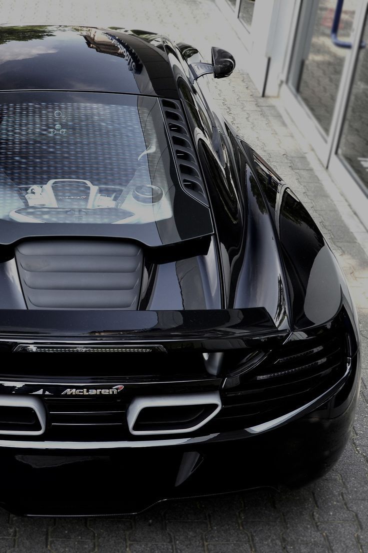 Black McLaren. | Cars