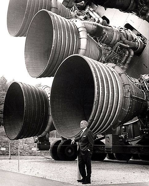 Credited as the "Father of Rocket Science," Wernher von Braun