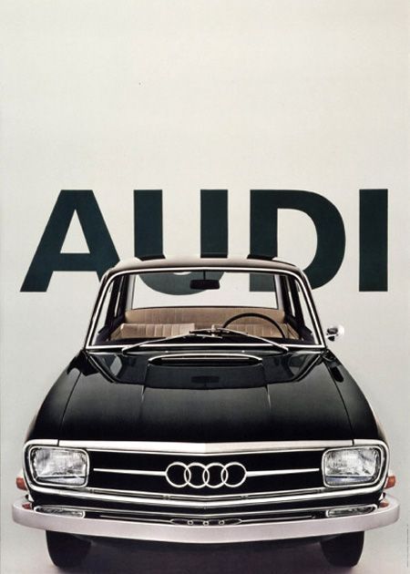 Vintage Audi Poster