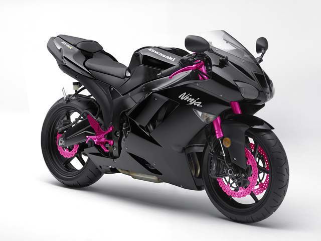 Kawasaki KZ6R black   pink | Cars and Motorcycles I Like