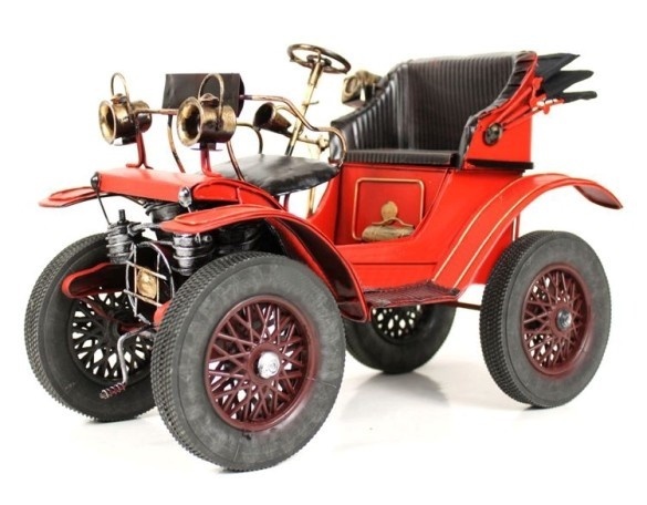 Handmade Antique Tin Model Car-1893 Mercedes Benz