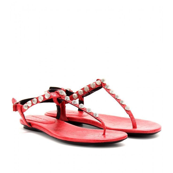 Beach Phase | Giant Studded Leather Sandals ∇ Balenciaga | Balenciaga