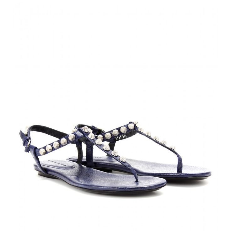 Beach Phase | Giant Studded Leather Sandals | ... | Balenciaga