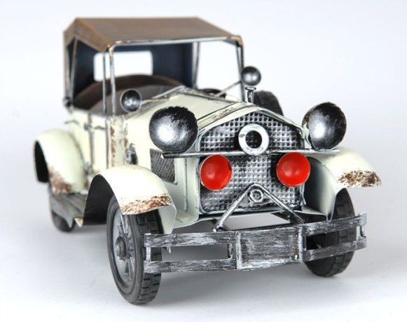 Handmade Antique Tin Model Car-Rolls Royce 1912
