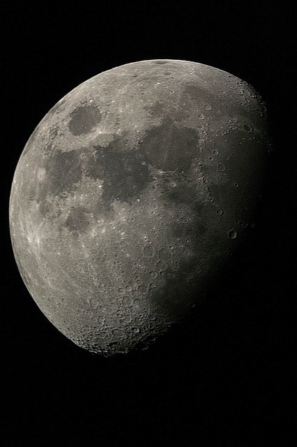 Moon seen from Pretoria