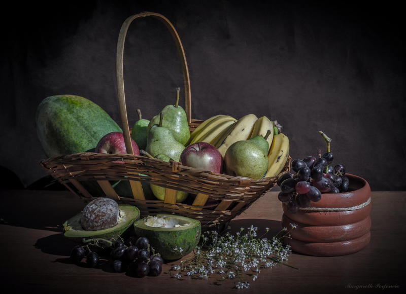 Seasonal fruits by Margareth Perfoncio