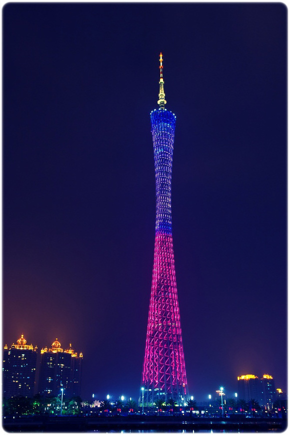 Canton Tower, China. 广州塔，中国