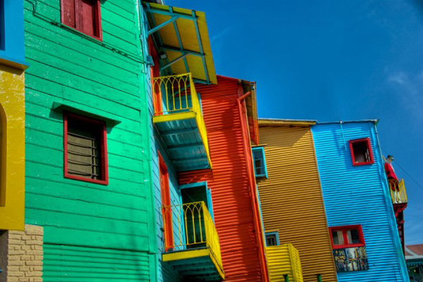 世界各地最多色彩的城市狂想曲