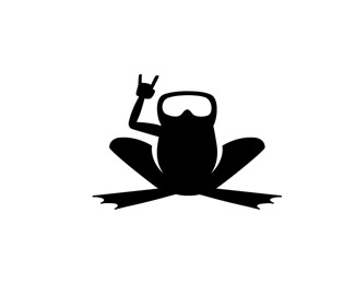 以青蛙为元素的logo设计欣赏