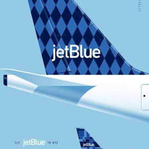 jetblue航空公司广告