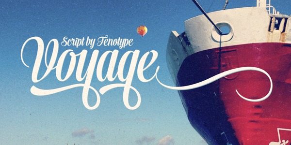 航程字体家庭Voyage Font Family