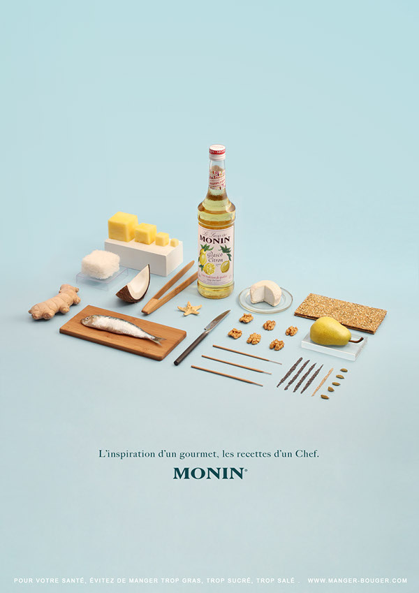 Les Sirops de Monin果露品牌形象设计