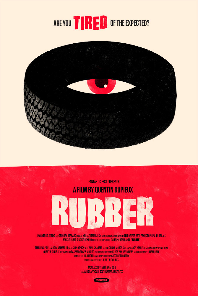 Rubber戏剧海报设计