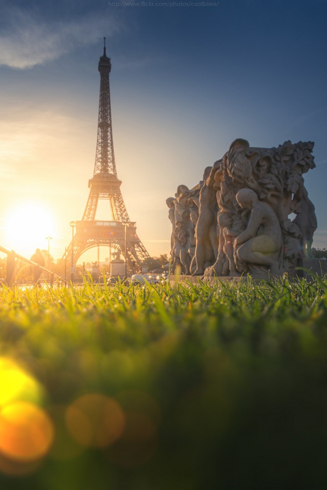 巴黎的象征埃菲尔铁塔摄影作品欣赏