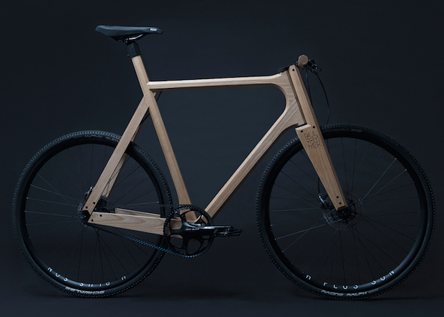 Paul Timmer打造的实木自行车