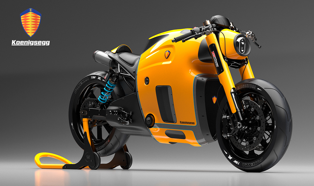 Burov Art: Koenigsegg概念摩托车设计