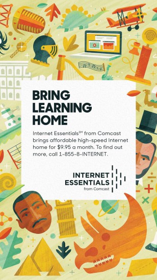 Camcast: Internet Essentials - Camcast 「Internet Essentials」网络服务计划广告
