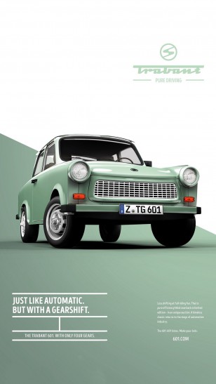 Trabant 601 - Trabant 601 汽车广告