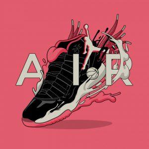 Air Jordan XI - Exhibition Artwork