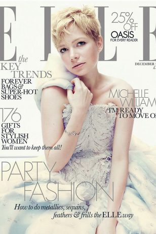 《ELLE》英国版2011年12月号封面