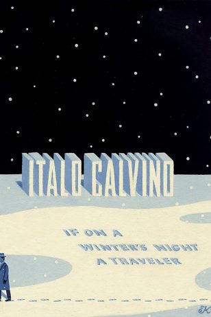 If on a Winter's Night a Traveller - 卡尔维诺《如果在冬夜，一个旅人》封面