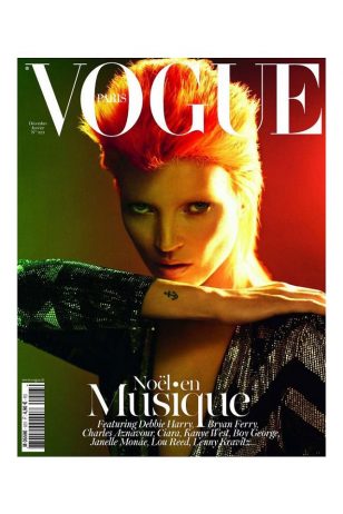 Vogue Paris Cover - 《Vogue》法国版2012年1月号封面