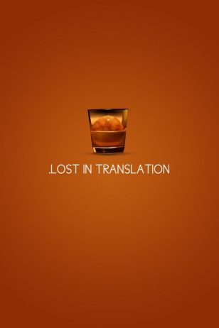 Lost in Translation - 《迷失东京》极简电影海报