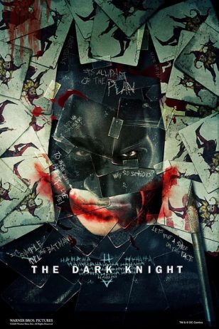 The Dark Knight - 《蝙蝠侠前传2：黑暗骑士》电影海报