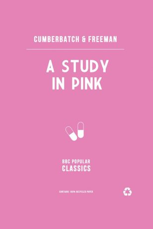 A Study in Pink - BBC《神探夏洛克》剧集海报之《粉色的研究》
